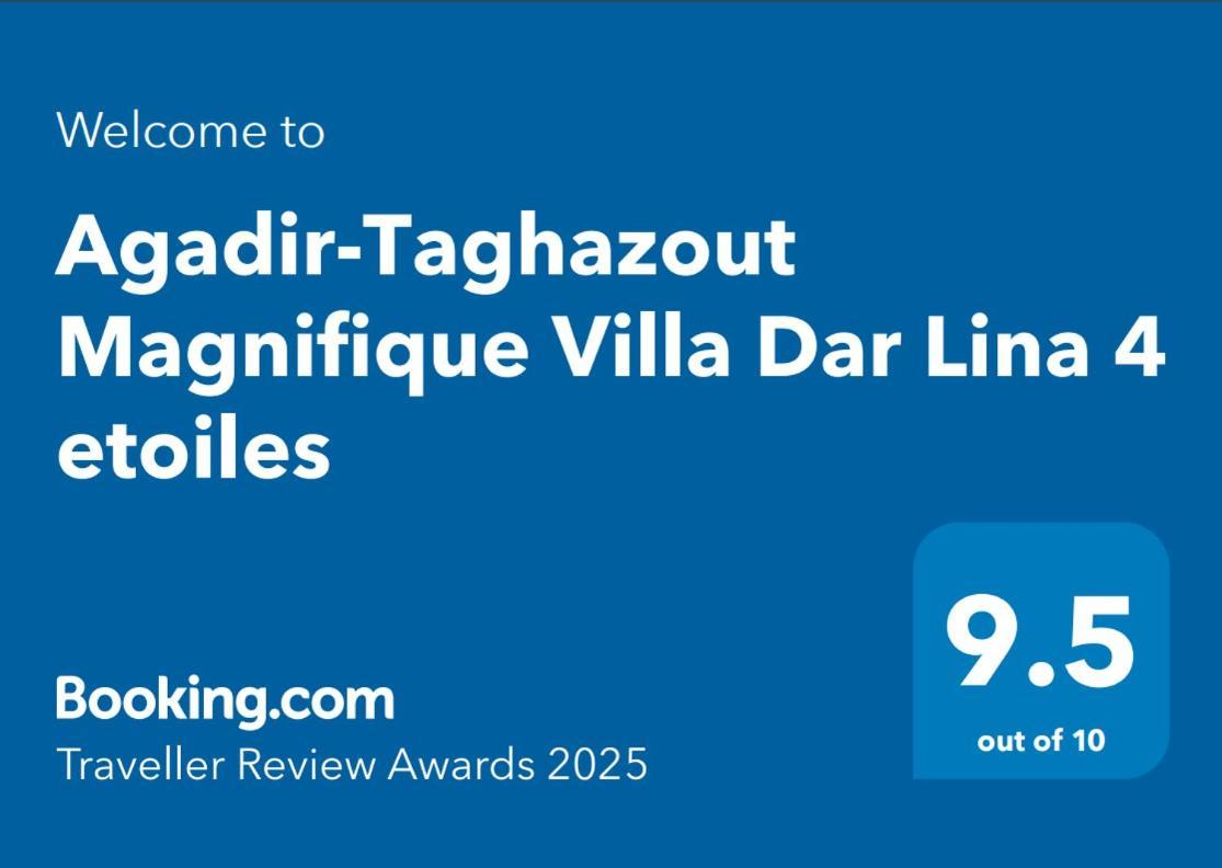 Agadir-Taghazout Magnifique Villa Dar Lina 4 Etoiles Εξωτερικό φωτογραφία